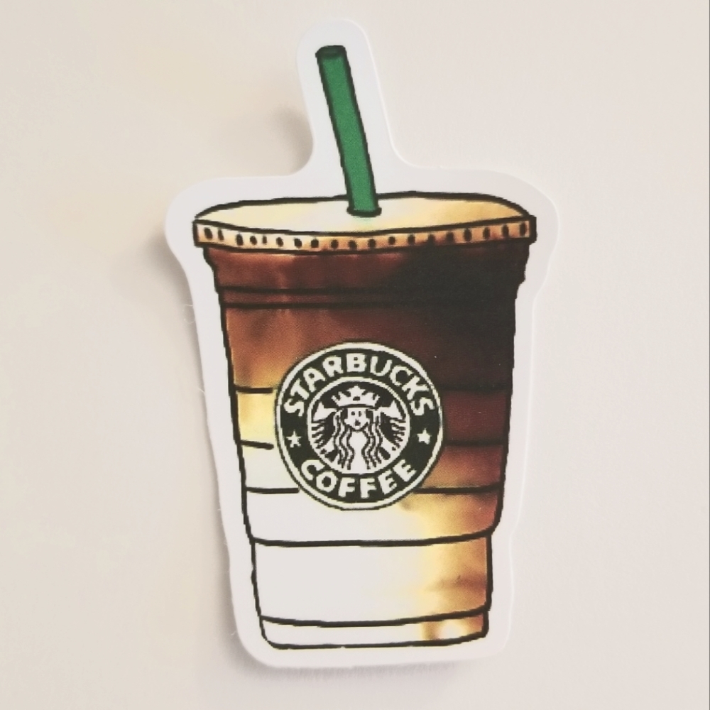 10/$10 Starbucks Coffee Sticker